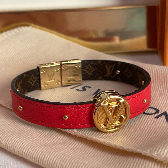Authentic LOUIS VUITTON LV Circle Reversible Bracelet - Picture 4 of 6